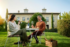 Picnic among the vines